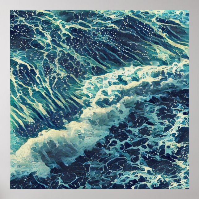 Póster Cada marea está baja. (Frente)