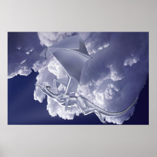 Póster Cada nube