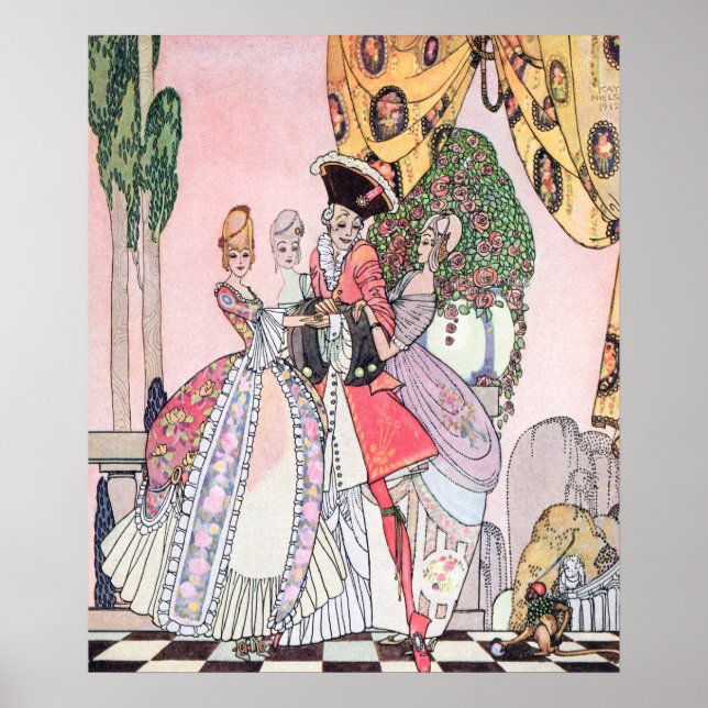 Póster Cada uno era Delicioso por Kay Nielsen (Frente)