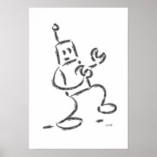 Póster Cada uno robot