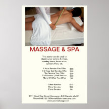 Cadaverine Spa Masaje Salón De Belleza poster
