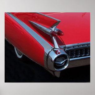 Póster Caddy Rojo