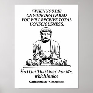 Póster Caddyshack Tengo Que Ir Por Mí