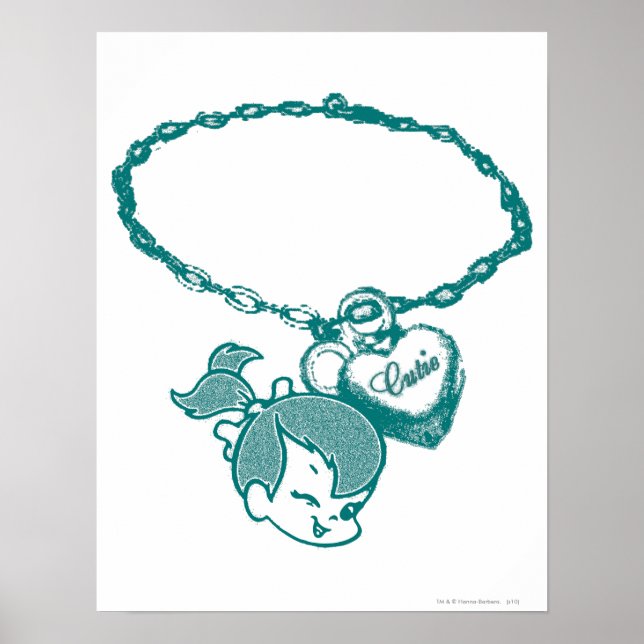 Póster Cadena de corbata PEBBLES™ (Frente)