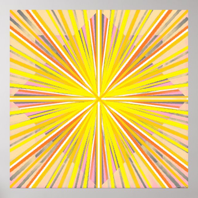 Póster Cadena de destello solar   (Frente)