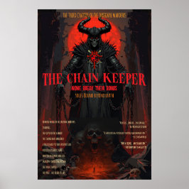 Póster Cadena de Horror Gótico Guardianes de Fantasía Osc