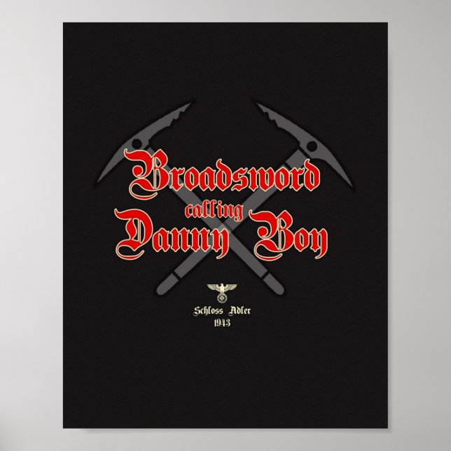 Póster Cadena Llamando a Danny Boy (Frente)