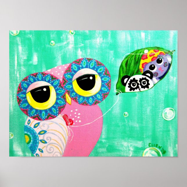 Póster Cadenas de corazón (Frente)