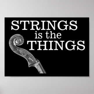 Póster Cadenas de cosas