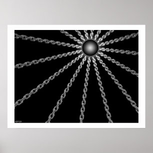 Póster Cadenas oscuras