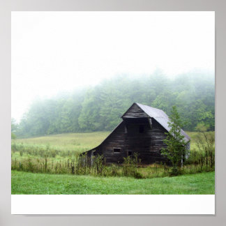 Póster Cades Cove Barn