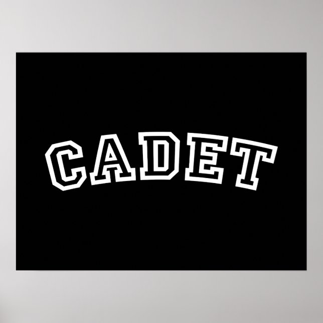 PÓSTER CADET (Frente)