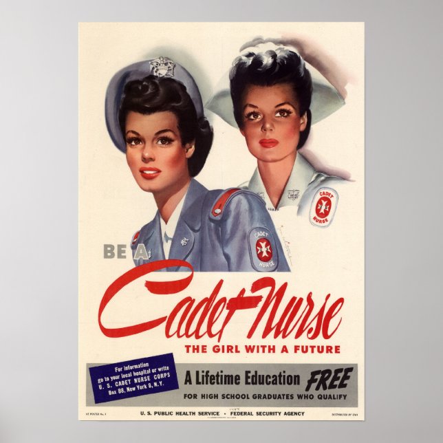 Póster Cadet Nurse (Frente)
