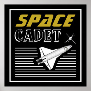 Póster Cadete espacial, Poster de naves espaciales