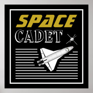 Póster Cadete espacial, Poster de naves espaciales