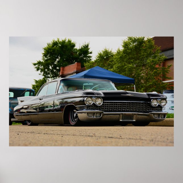 Póster Cadillac Coupe de Ville 1960 (Frente)