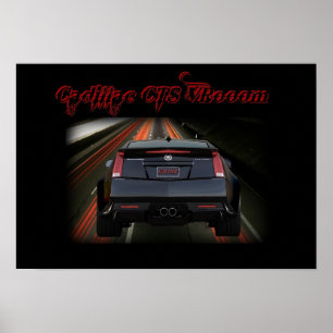 Póster Cadillac CTS VR - ¡Besa Esto!