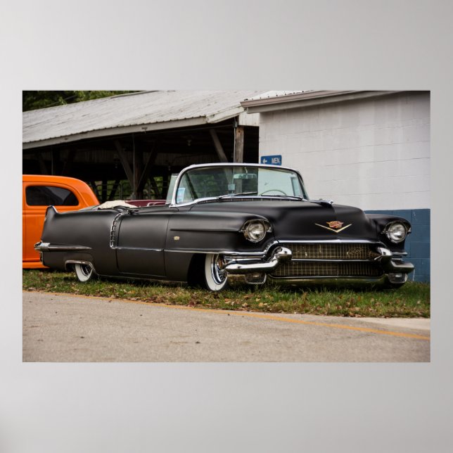 Póster Cadillac Personalizado 1956 (Frente)