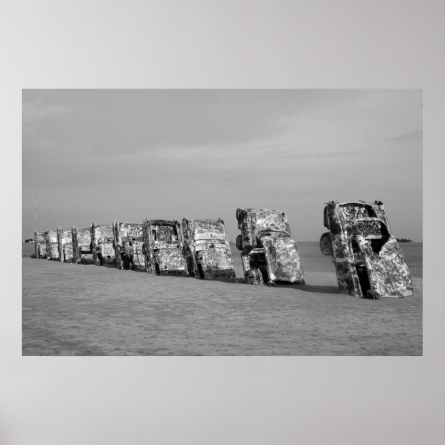 Póster Cadillac Ranch (Frente)