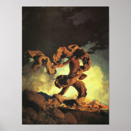 Póster Cadmus Sembrando los dientes del dragón, Parrish d