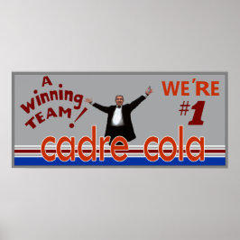 Póster Cadre Cola - Un equipo ganador - ICS