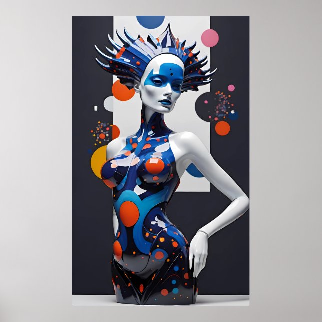 Póster Caducando el proceso interminable - Ken Gage Art (Frente)