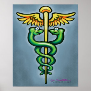Póster Caduceo