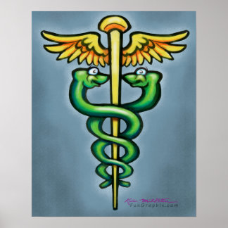 Póster Caduceo