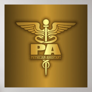 Póster Caduceus Gold (PA)