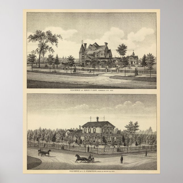 Póster Cady y Kilpatrick, Nebraska (Frente)