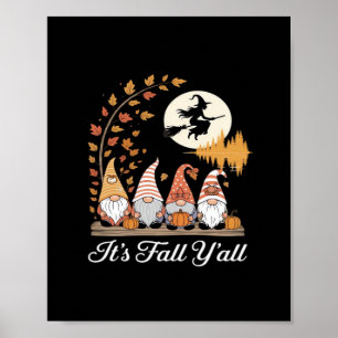 Póster Cae el otoño de todos los gnomos