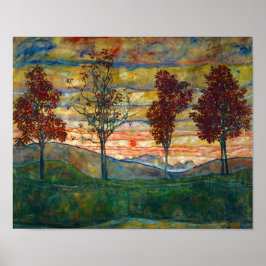 Póster Cae el parque natural de los cuatro árboles de Ego