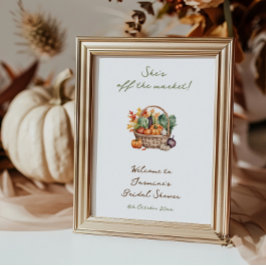 Póster Cae, está fuera del mercado, bienvenida a la ducha