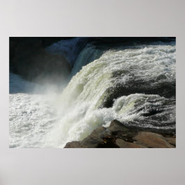 Póster Cae Ohiopyle en Pensilvania