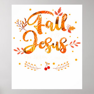 Póster cae por jesus él nunca deja