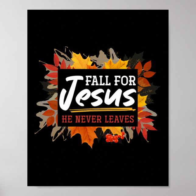 Póster Cae Por Jesús Que Nunca Deja A Jesús 2 (Frente)