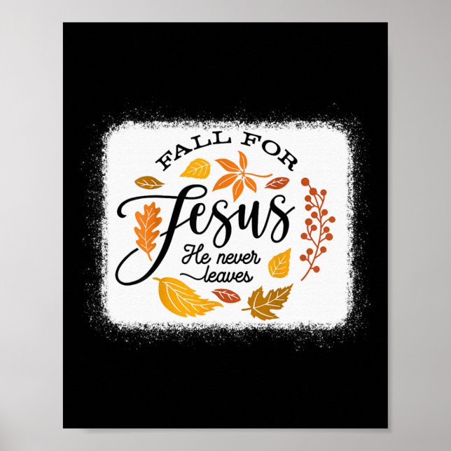 Póster Cae Por Jesús Que Nunca Se Va (Frente)
