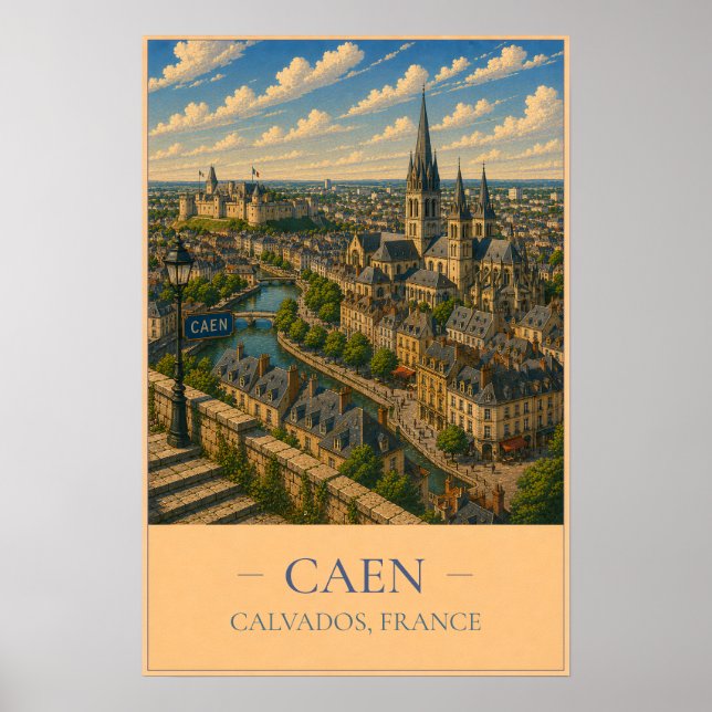 Póster Caen (Frente)