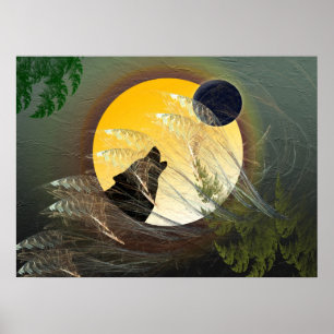 Póster Caer de plumas