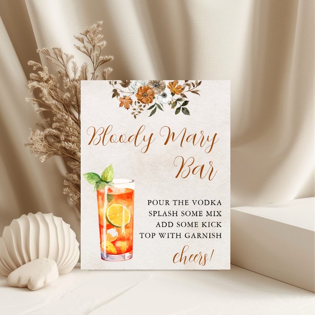 Póster Caer enamorada | Bloody Mary Bar Bridal Shower Rót (Subido por el creador)