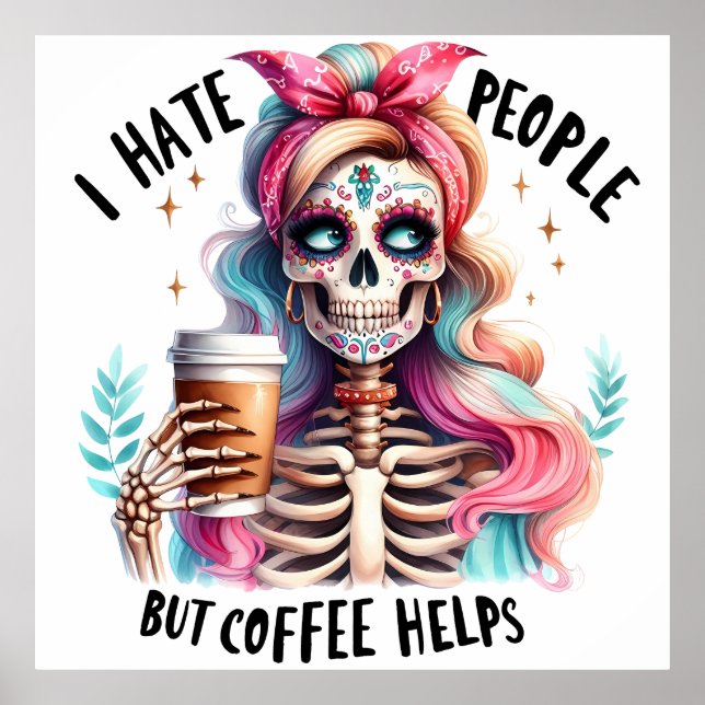 Póster Café (Frente)