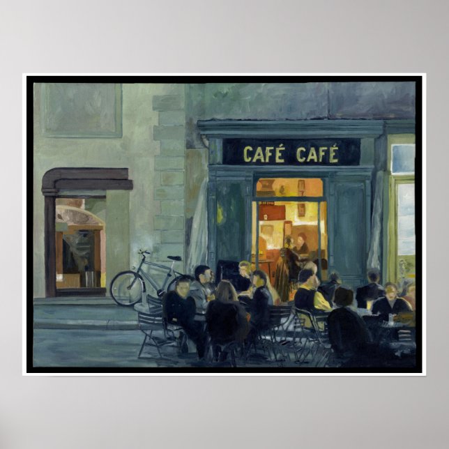 Póster Cafe (Frente)