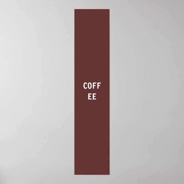 Póster café (Frente)