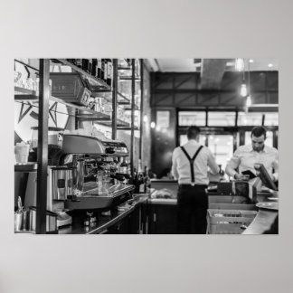 Póster café
