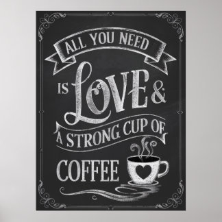 PÓSTER CAFÉ AMA LA COCINA