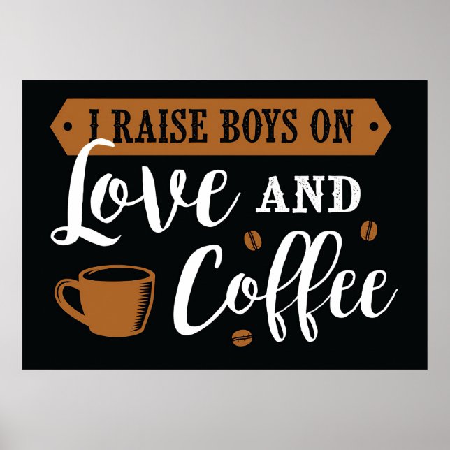 Póster Café Amor Y Café (Frente)