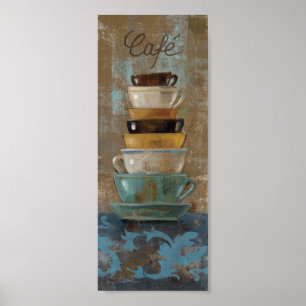 Póster Café antiguo