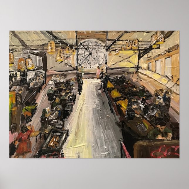 Póster Cafe Campana en Muse D'Orsay (Frente)