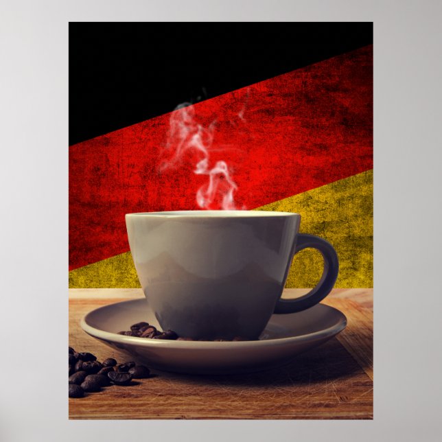 Póster Café de Alemania (Frente)