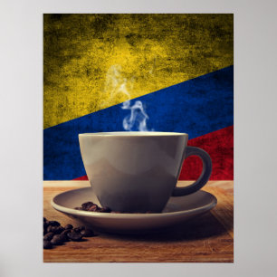 Póster Café de Colombia